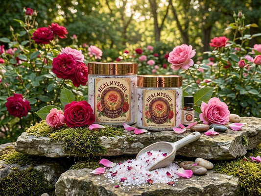 Rose Petal bath salts